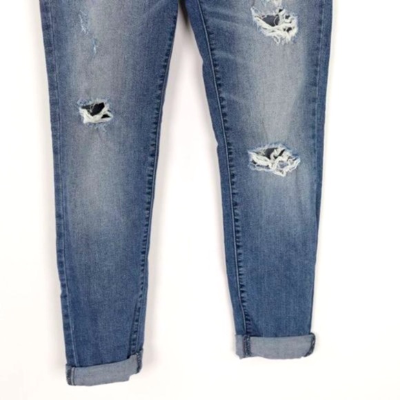 KanCan Distressed Skinny Ankle Jeans size 28 - Picture 3 of 11